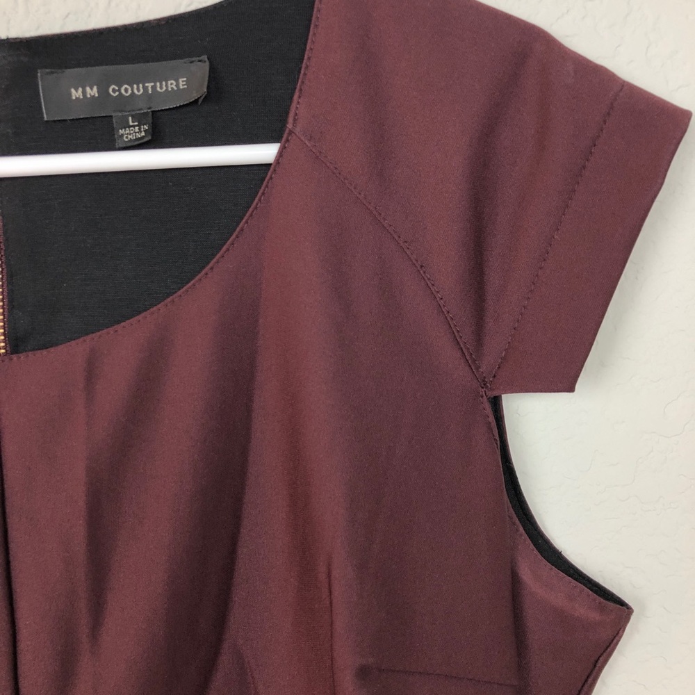 MM Couture Structured Dress - Picture 6 of 8
